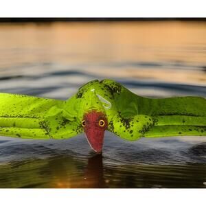 Adventure Planet Interactive Pterodactyl Dinosaur Plush 48" Wingspan Plush used